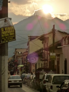 chiapas sunset